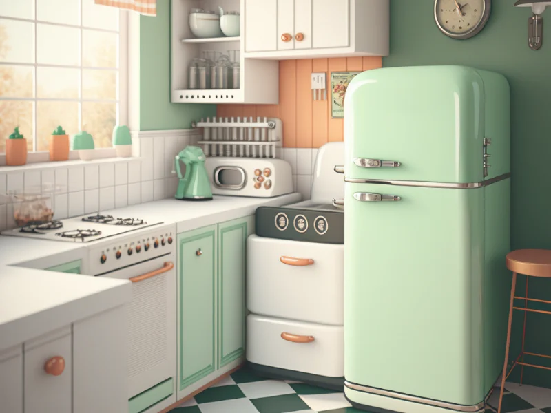 Retro Kitchen space